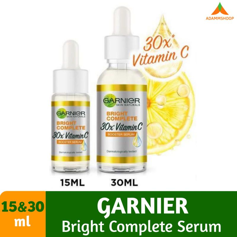 Garnier Bright Complete Vitamin C 30X Booster Serum 15ml&amp;30ml