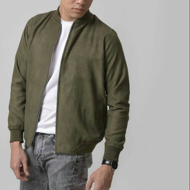 Suede jacket by male.id