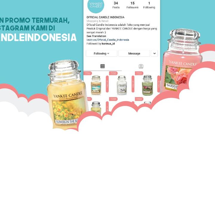 ✭ Yankee Candle Votive / Lilin Aromatherapy All Variant 2 ➫