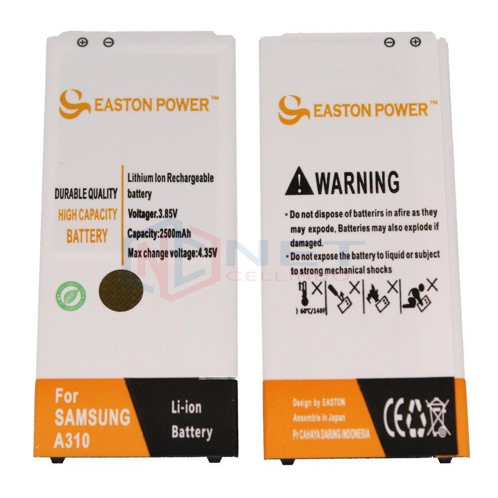 BATERAI BATTERY BATRAI BATRE SAMSUNG GALAXY A3 SM A310 2016 2500 Mah 3.85V EASTON OEM ORIGINAL ORI
