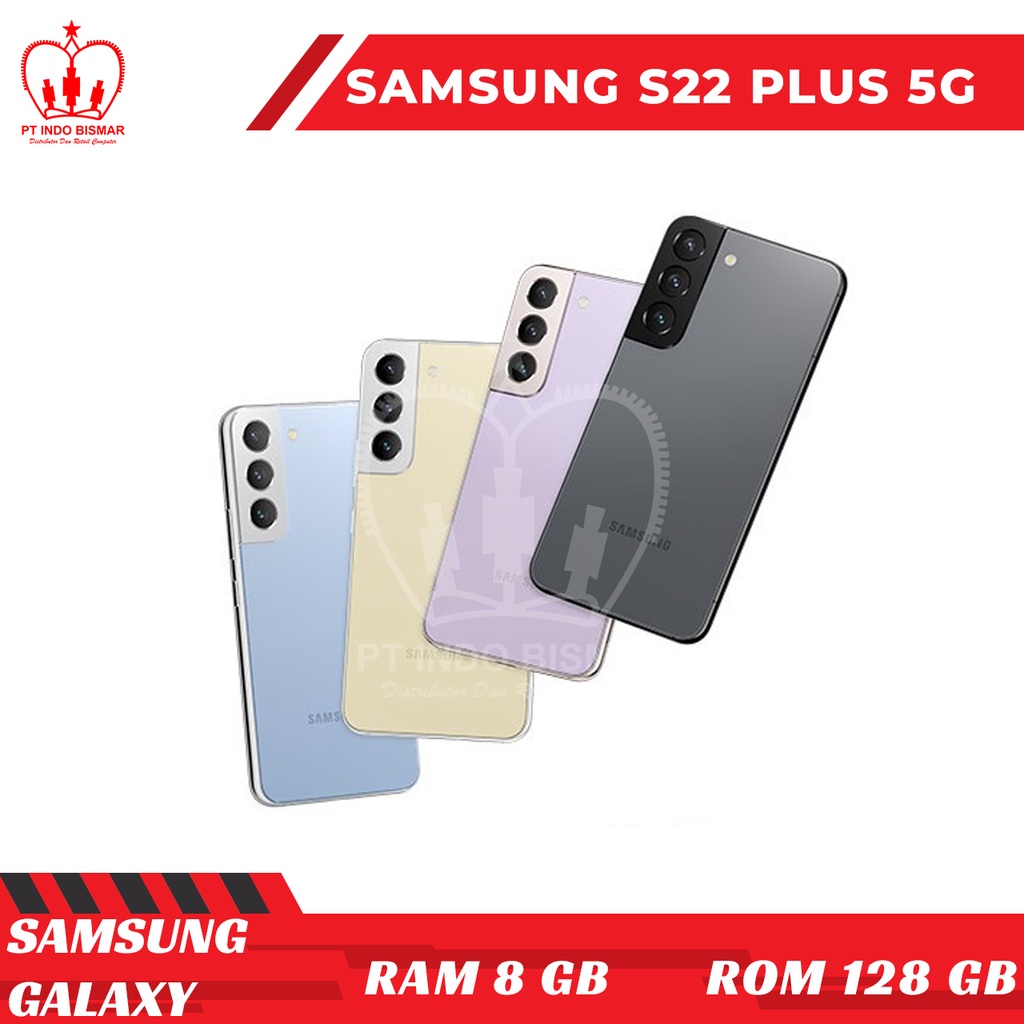 SAMSUNG GALAXY S22+ 8GB - 128GB 5G SMARTPHONE ANDROID OS