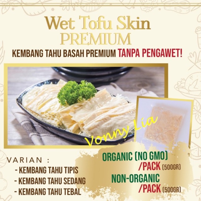 

kulit tahu non organic