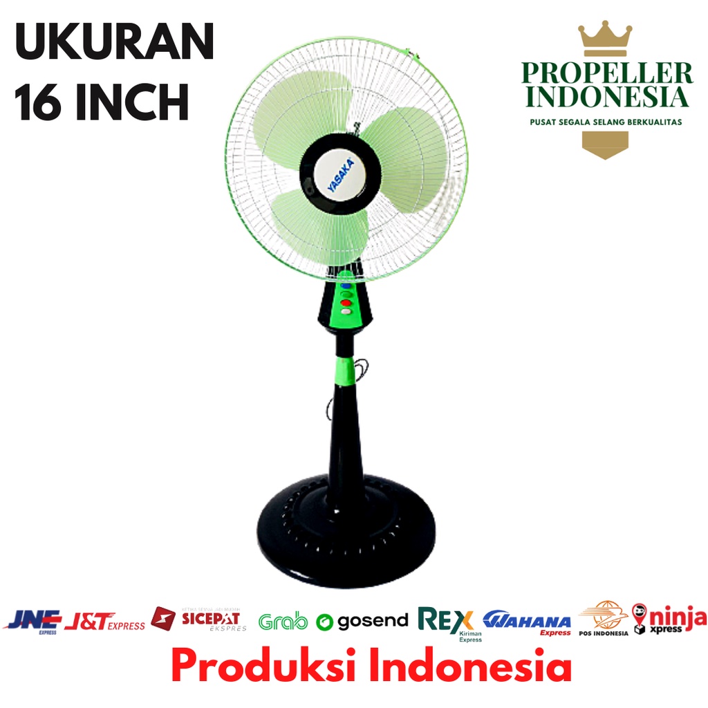 Kipas/ Kipas Angin Berdiri/ Kipas Angin Standing 16 inch Ungu 1606