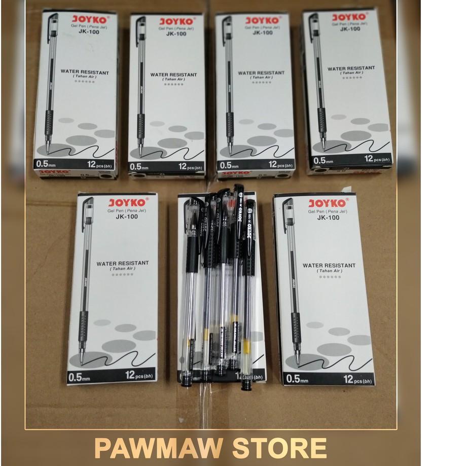 

Terlaris Pulpen Gel Joyko JK-100 0,5 - Hitam PACK