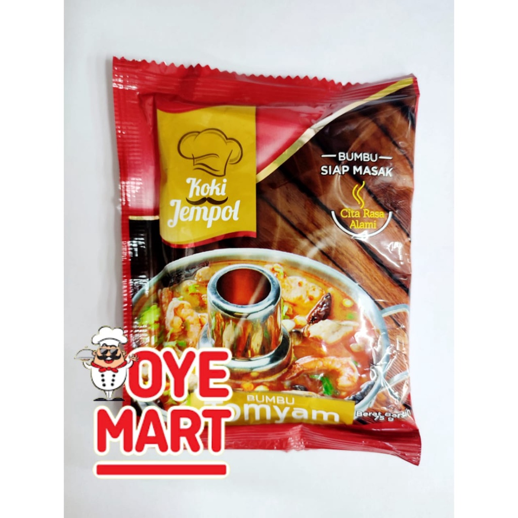 KOKI JEMPOL BUMBU TOMYAM 65GR / BUMBU INSTANT TOM YUM