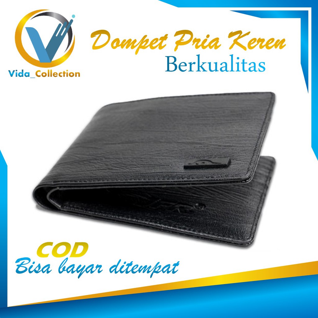 Dompet kulit pria Dompet Pria Dompet Laki laki Dompet Cowok Dompet Pria JFR Dompet keren berkualitas