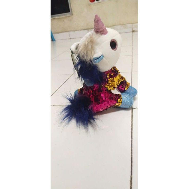 BONEKA KUDA PONI BISA GANTI WARNA