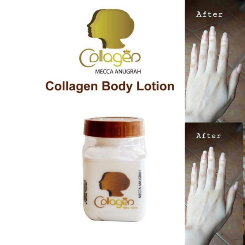 ‼️READY‼️BIBIT COLLAGEN BY MECCA - PEMUTIH BADAN BODY LOTION - MASKER BADAN /BIBIT COLLAGEN SYB