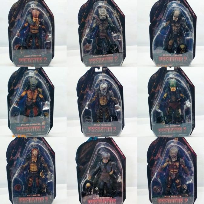 BEST SELLER NECA PREDATOR 2 SCOUT CITY WARIOR STALKER SHARMAN LOST ACTION FIGURE HAPPY SHOPING
