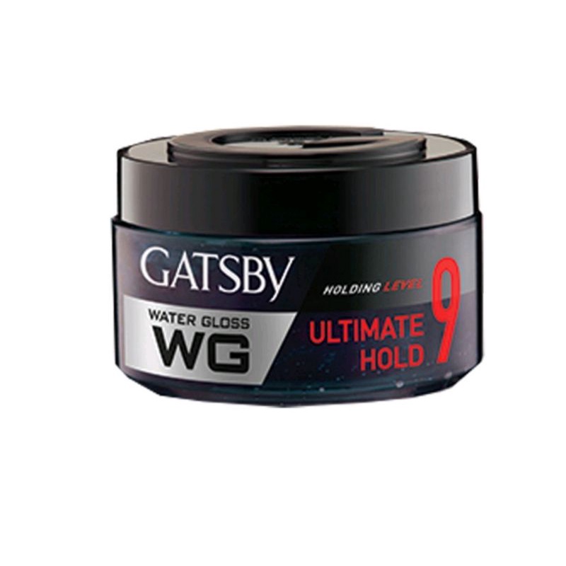 Gatsby Water Gloss Super Hard Soft Hyper Solid WG Merah Kuning Biru 30gr/Minyak Rambut Gatsby Water Gloss