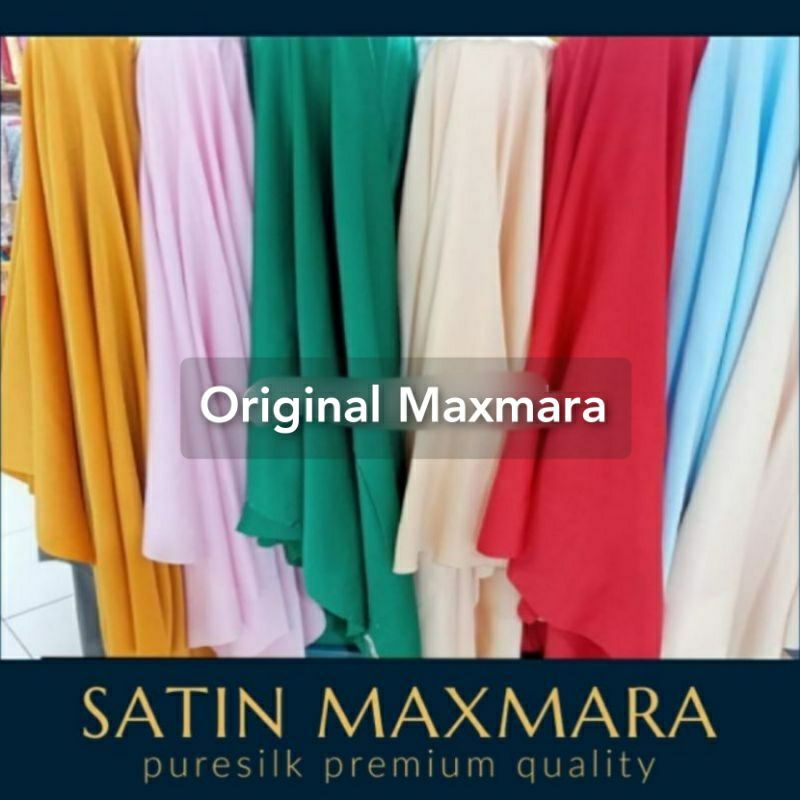 Kain Satin Maxmara Furing Dalaman Kebaya