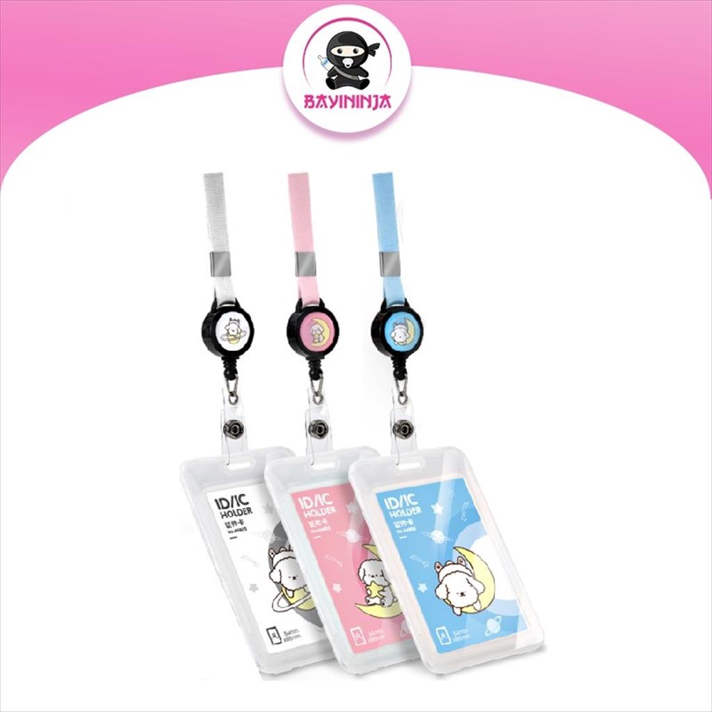 

DELI Name Badge Lanyard Id Holder Ujung Tali Yoyo 54x86 mm 64805