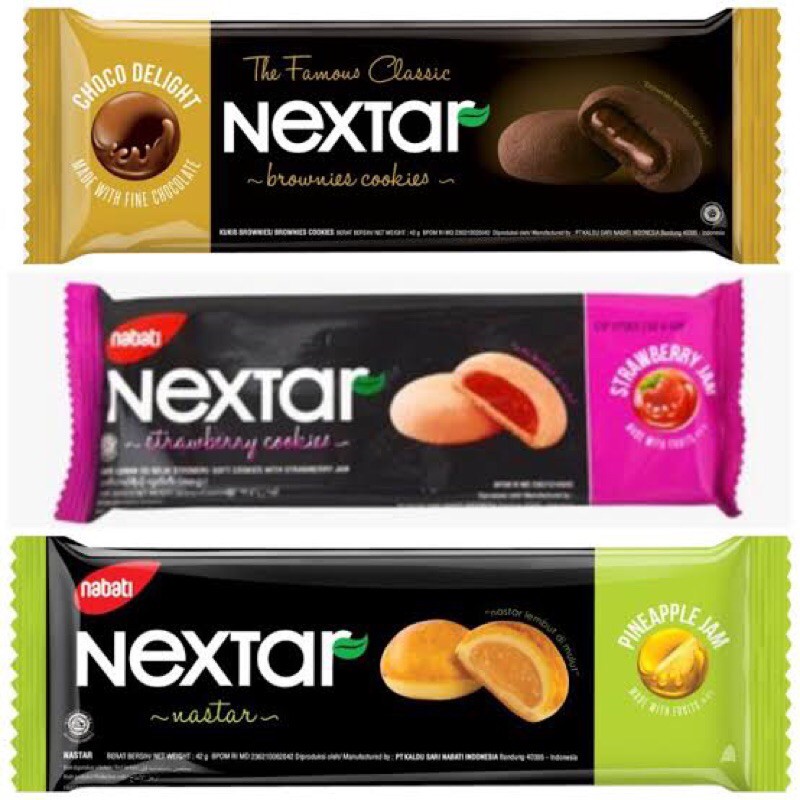 

NEXTAR NANAS, COKELAT, STRAWBERRY DAN KELAPA 42 GRAM (ISI 3)