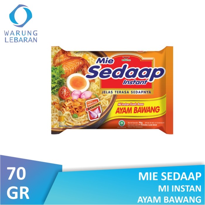 

Mie Sedaap Ayam Bawang 70gr