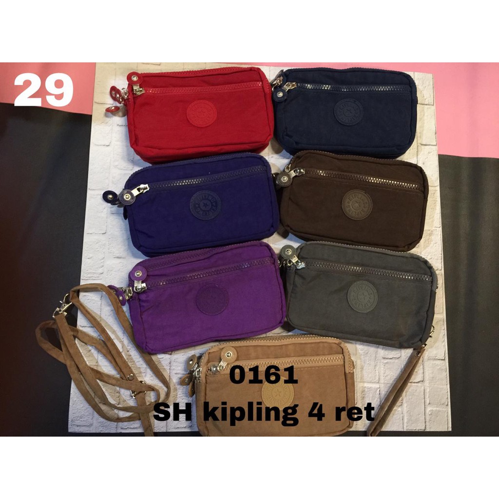 dompet sarung hp kipling 4res depan 2TALI (pendek + panjang) 0161