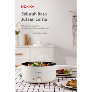 KONKA Electric cooker multi fungsi Panci  wajan listrik 