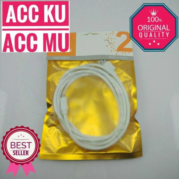 2 Meter Kabel data micro usb kabel charger smartphone kabel micro usb untuk xiaomi oppo vivo lenovo samsung dll