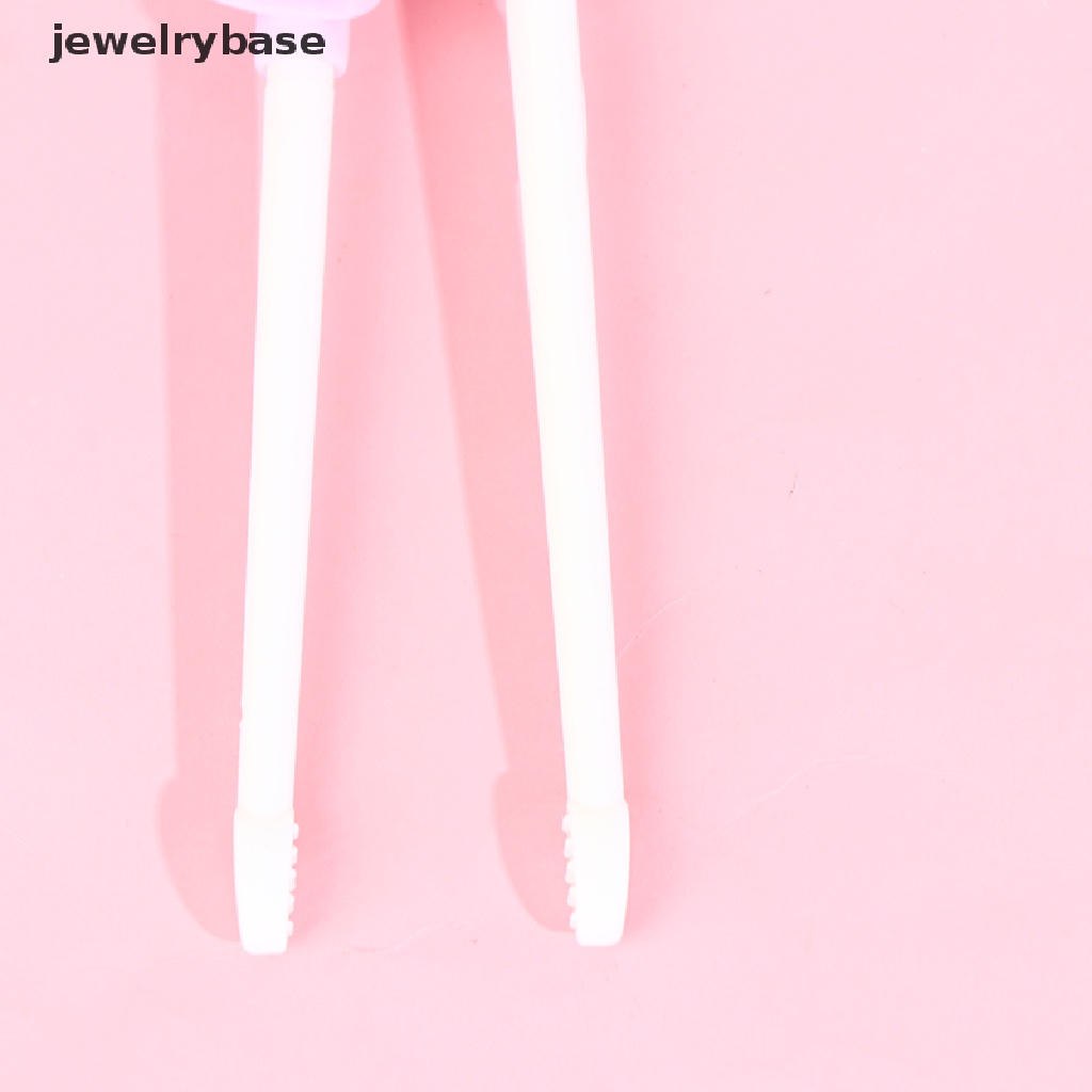 (jewelrybase) Sumpit Motif Kartun Kepala Hewan Untuk Latihan Makan Bayi / Anak
