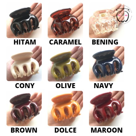 Grosir (SSC) JEPIT RAMBUT JEDAI SUPER JUMBO 7,5CM SATUAN Premium Termurah