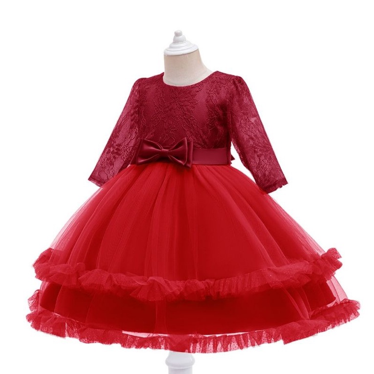 BISA BAYAR DI TEMPAT /CODDRESS PESTA ANAK PEREMPUAN IMPORT/ PARTY DRESS / GAUN PESTA ULANG TAHUN / D