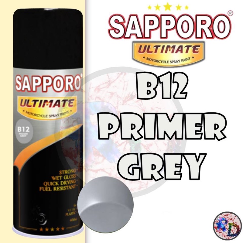 Sapporo Ultimate B12 Primer Grey / Sapporo Spray / Epoxy / Poxy