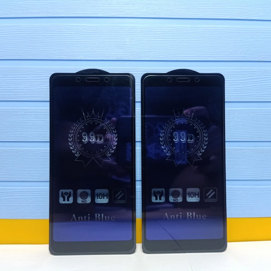 Tampered Glass TG Screen Protector Anti Blue Ray Full Layar Xiaomi Redmi 6 6A