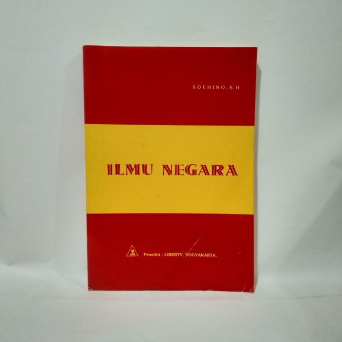 original ilmu negara by soehino SH
