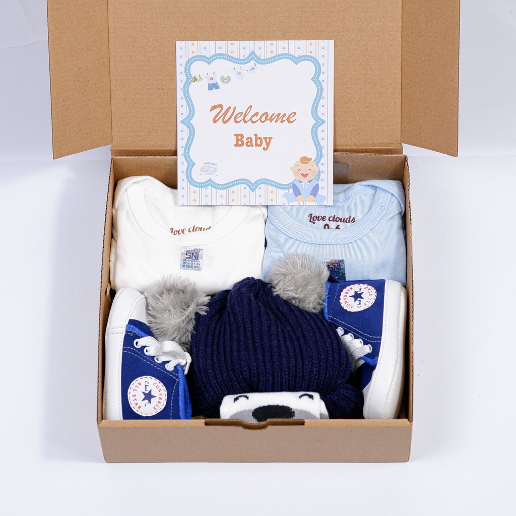 HAMPERS KADO BAYI MURAH | HAMPERS BABY-LENGKAP BLUE