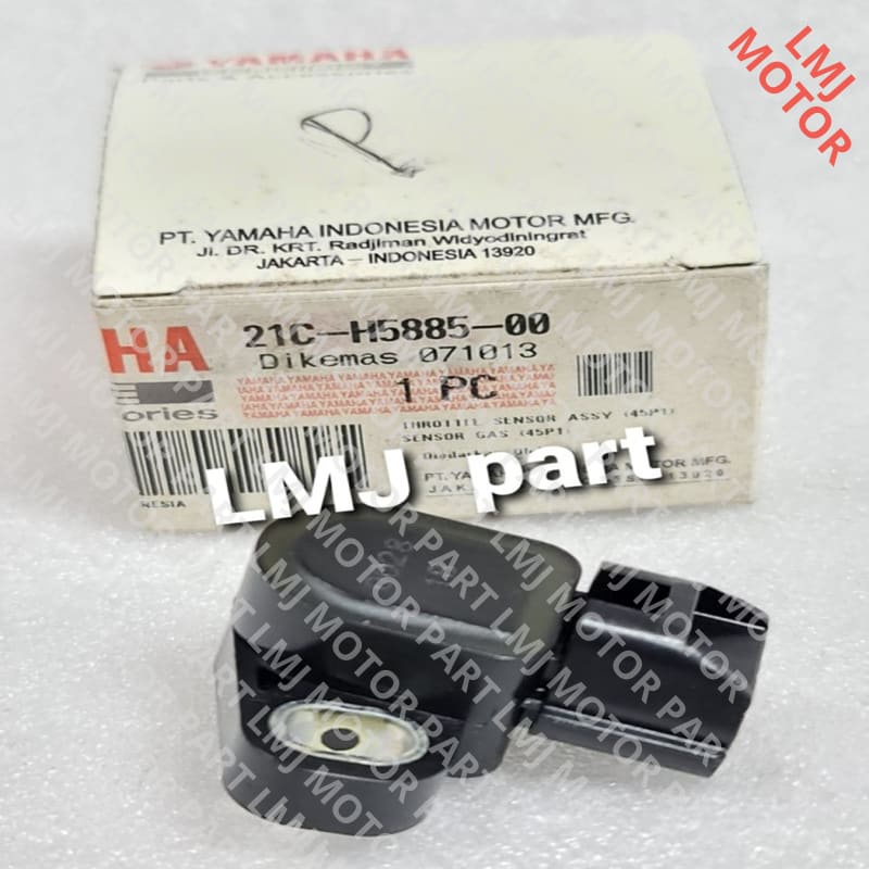(100% ASLI ) THROTTOLE SENSOR ASSY BYSON YGP 21C-H5885-00 Keren