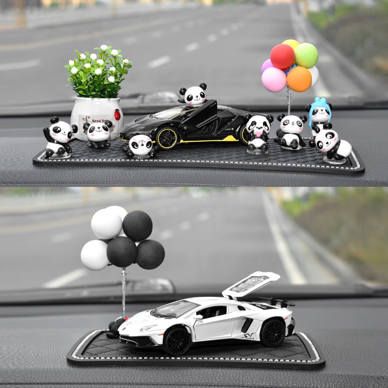 Lambor Car Model Diecast Alloy LP770 Mobil Sport Dengan Lampu Suara Balap Mobil Dekorasi Hadiah