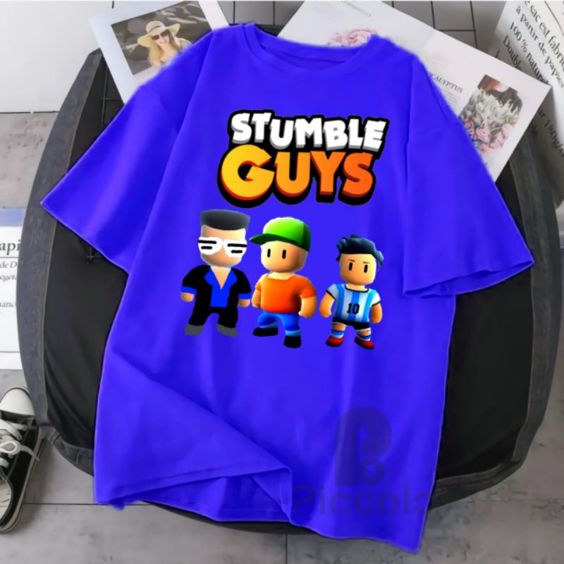 baju kaos anak stumble bahan premium