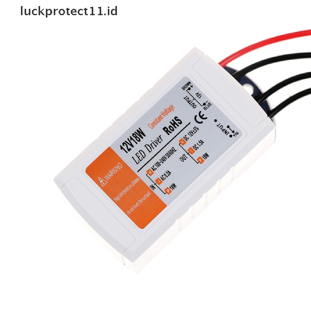 //HG&amp;ID// DC 12V 18W power supply led driver adapter transformer switch for led strip .