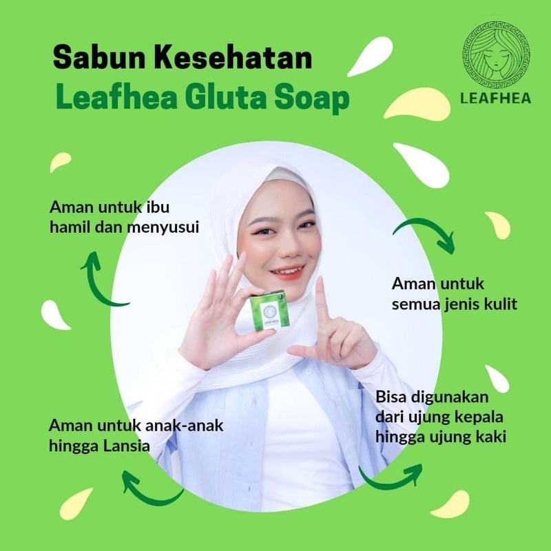 leafhea gluta soap