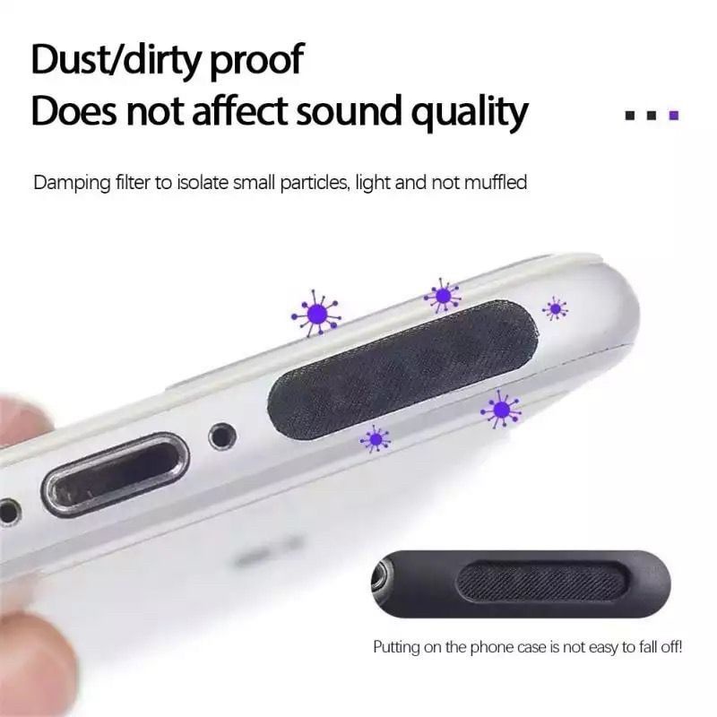 Pelindung Jaring Anti Debu Kotoran / Air Untuk Lubang Speaker Handphone Anti Dust Proof Tahan Debu Dan Percikan Air