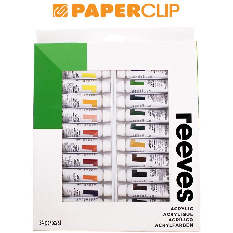 ACRYLIC SET REEVES 24 COLOR 8394211RVS