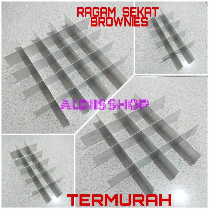 sekat brownies bermacam ukuran /sekat aja/sekat brownies