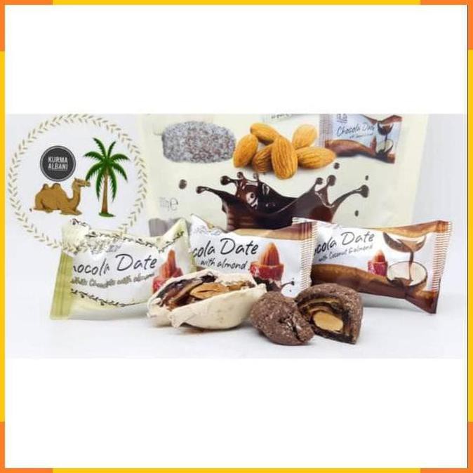 

Ready Stock Coklat Kurma With Almond 500Gram Coklat Arab Coklat Import