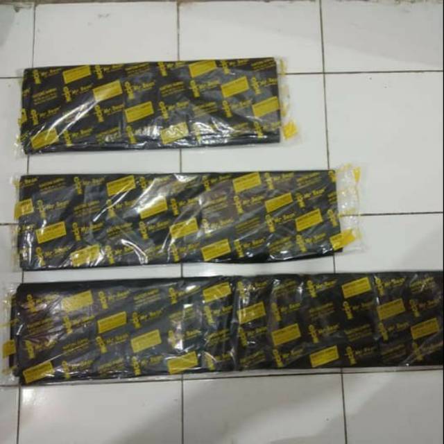 Kantong sampah/kantong plastik sampah hitam 90x120
