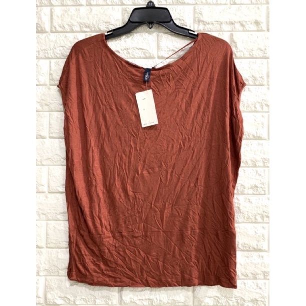 S oliver burgundy long sleeve blouse