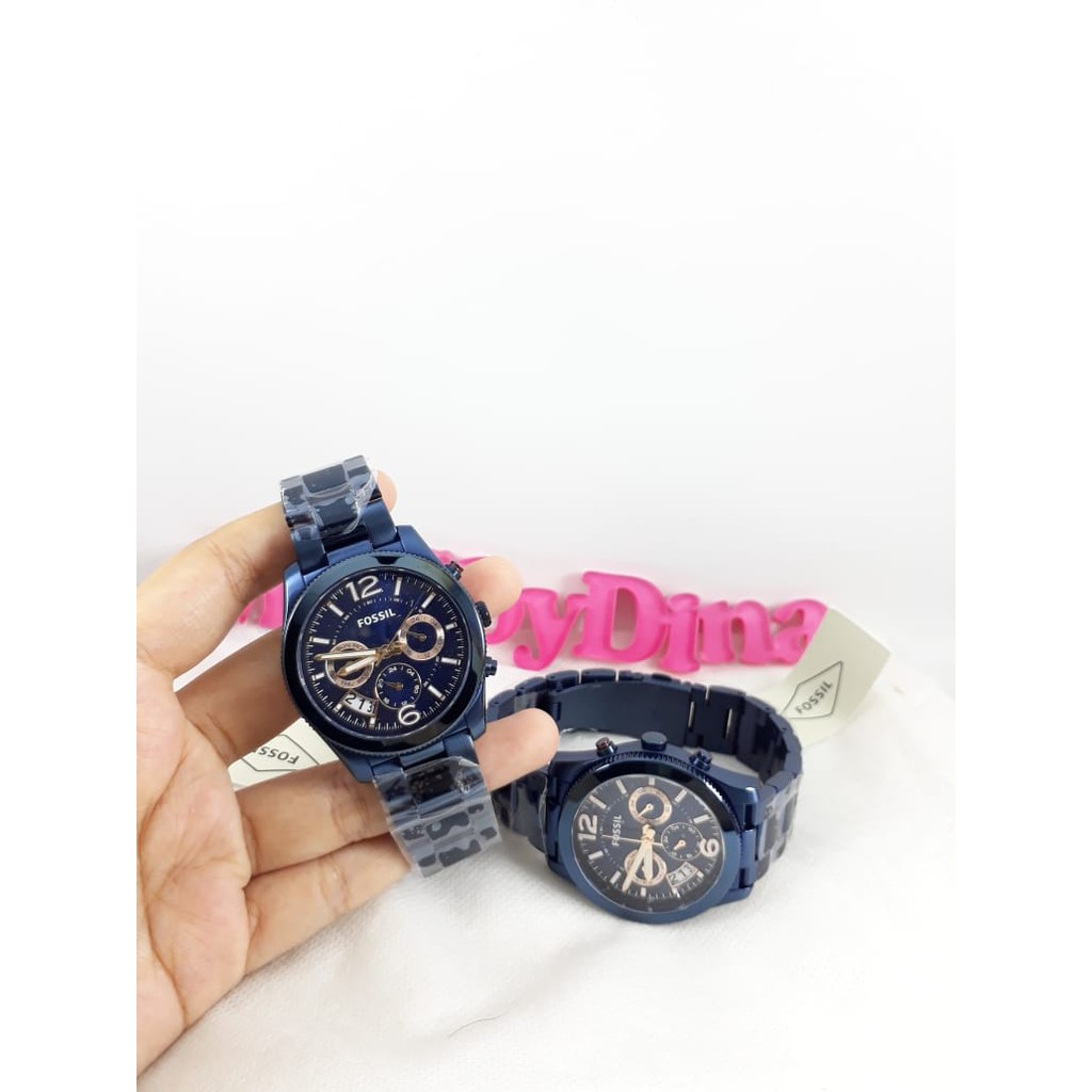 Fossil Perfect Boyfriend Navy - ES 4093