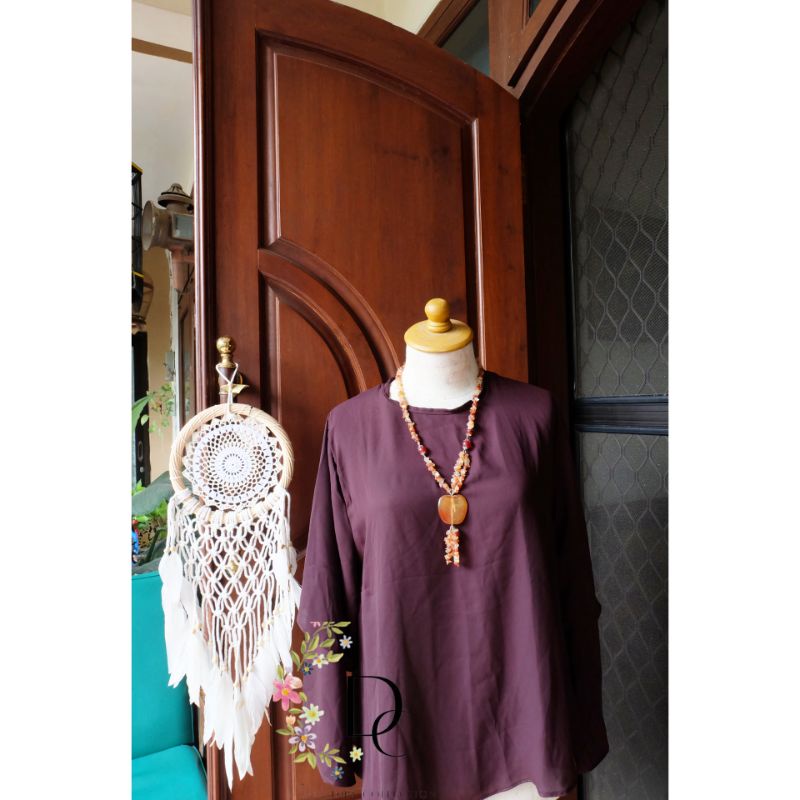 BLOUSE BIANCA BAJU WANITA KEKINIAN FASHION WANITA OOTD REMAJA