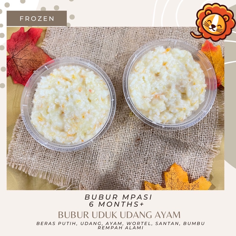 BUBUR UDUK UDANG AYAM / BUBUR UDUK DORRY / BUBUR MPASI / MPASI FROZEN