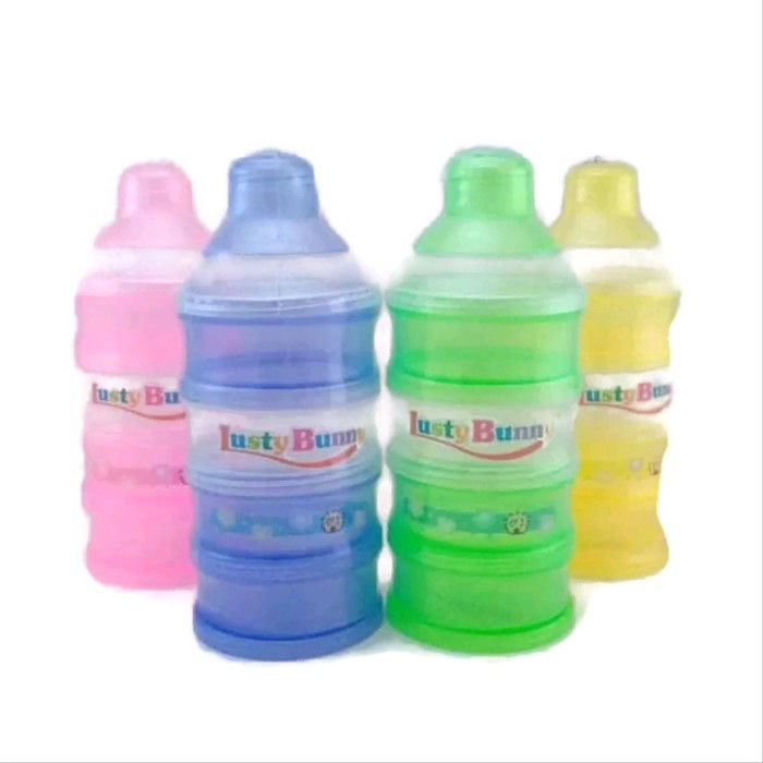 LUSTY BUNNY Tempat Susu Bayi 4 Susun / Milk Powder Container TB1524 Wadah Susu