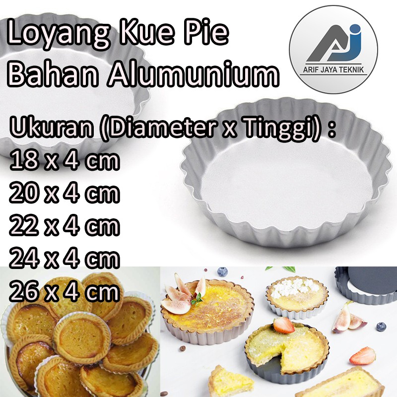 Loyang Kue Pie / Cetakan Kue Pie
