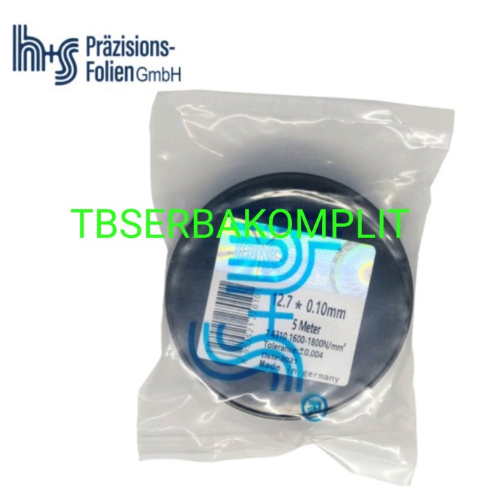 Jual Feeler Gauge Roll 0.1mm x 5m Made in Germany Fuller Gage Rol 0.1