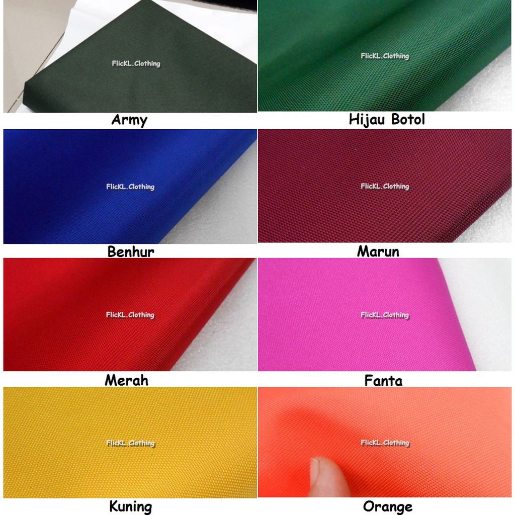 Bahan Kain Parasit Parasut Cordura Bimo 1000 Tas Militer Ransel Selempang