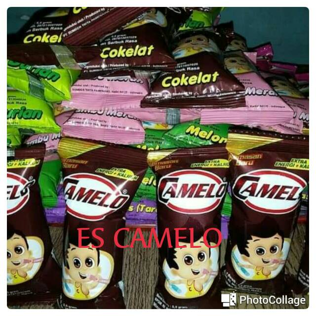1 Dus bubuk es camelo isi 240 buah