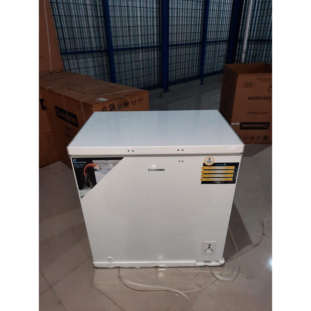 CHANGHONG FCF 266 DW CHEST FREEZER BOX 199 L LEMARI PEMBEKU 199 LITER