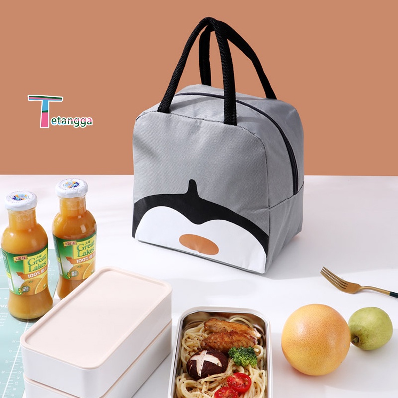 New Tas Bekal Anak / Lunch Bag Sekolah Tas Bekal Lunch Cooler Bag Box  Cooler bag / Tas Bekal