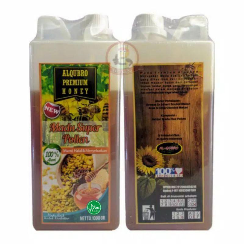 

Madu Herbal Pollen Al Qubro Premium 1 Kg